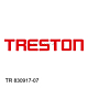Treston 830917-07. Перфорированная задняя панель 400