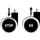 Treston CSTOP-ESD. Комплект колес ESD Stop&Go для твердых полов (5шт)